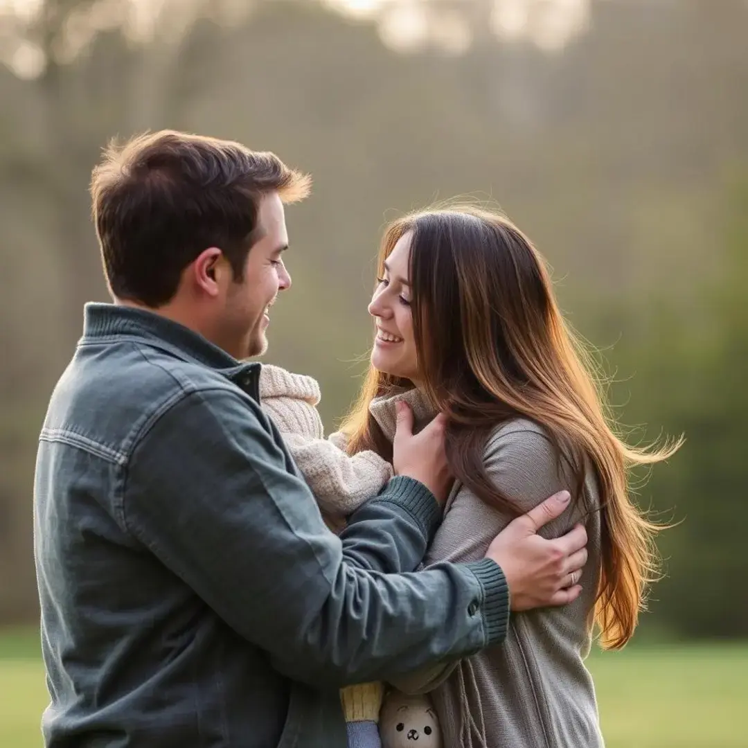 Parent and child sharing heartfelt moments, embracing love and connection.